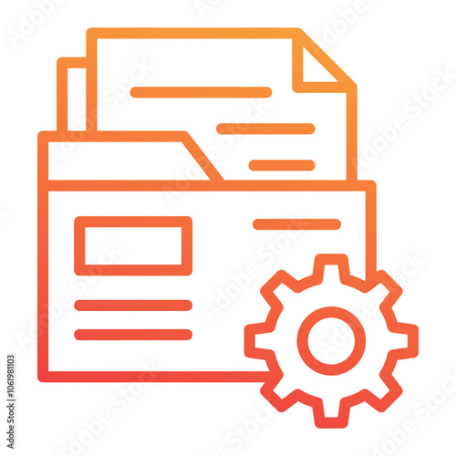 Document Management Icon