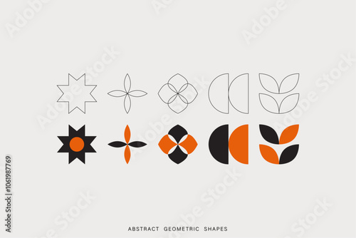  Abstract Geometric Elements Vector Pack