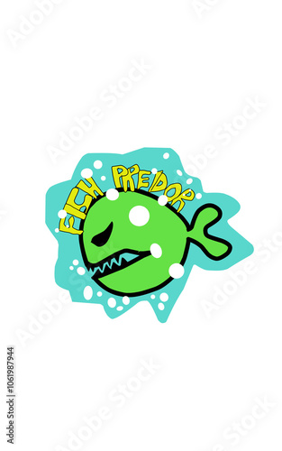 funny monster fish