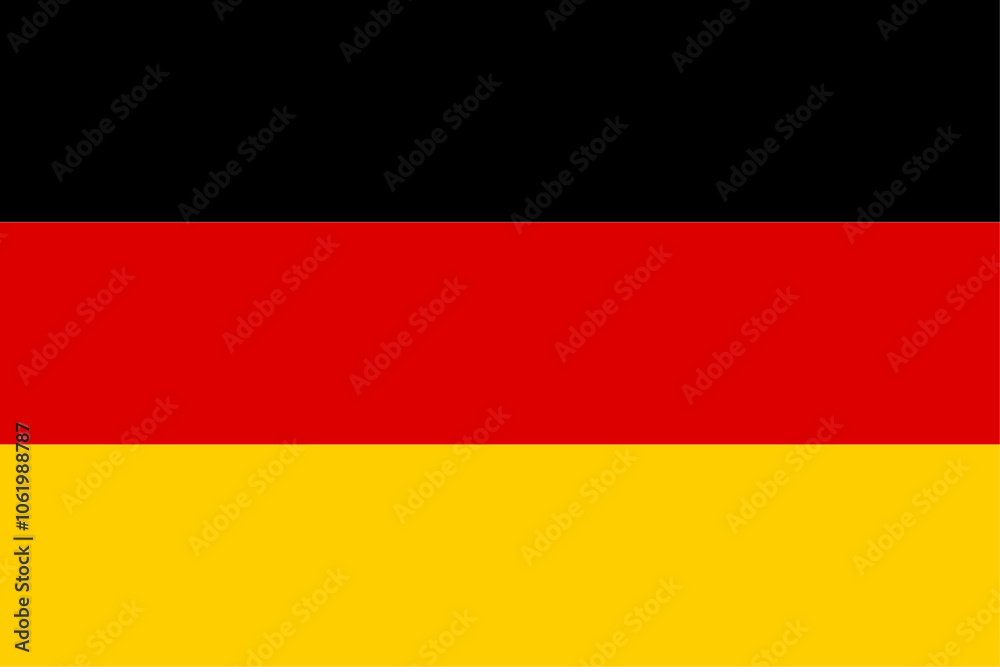 Germany. Flag of the Federal Republic of Germany. Vector Germany. Flag of the Federal Republic of Germany. Vector