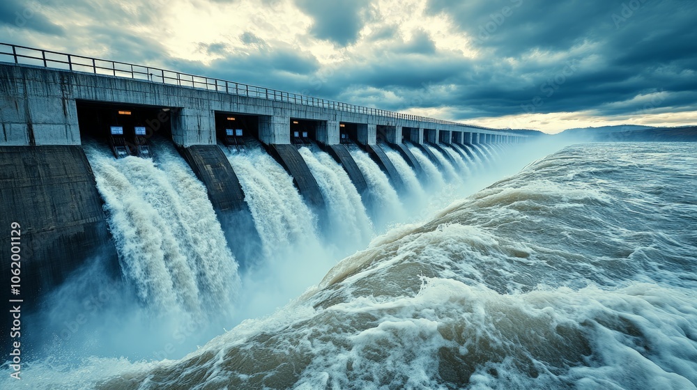Hydroelectric Power Plant with Water Release Hydroelectric Power Plant with Water Release