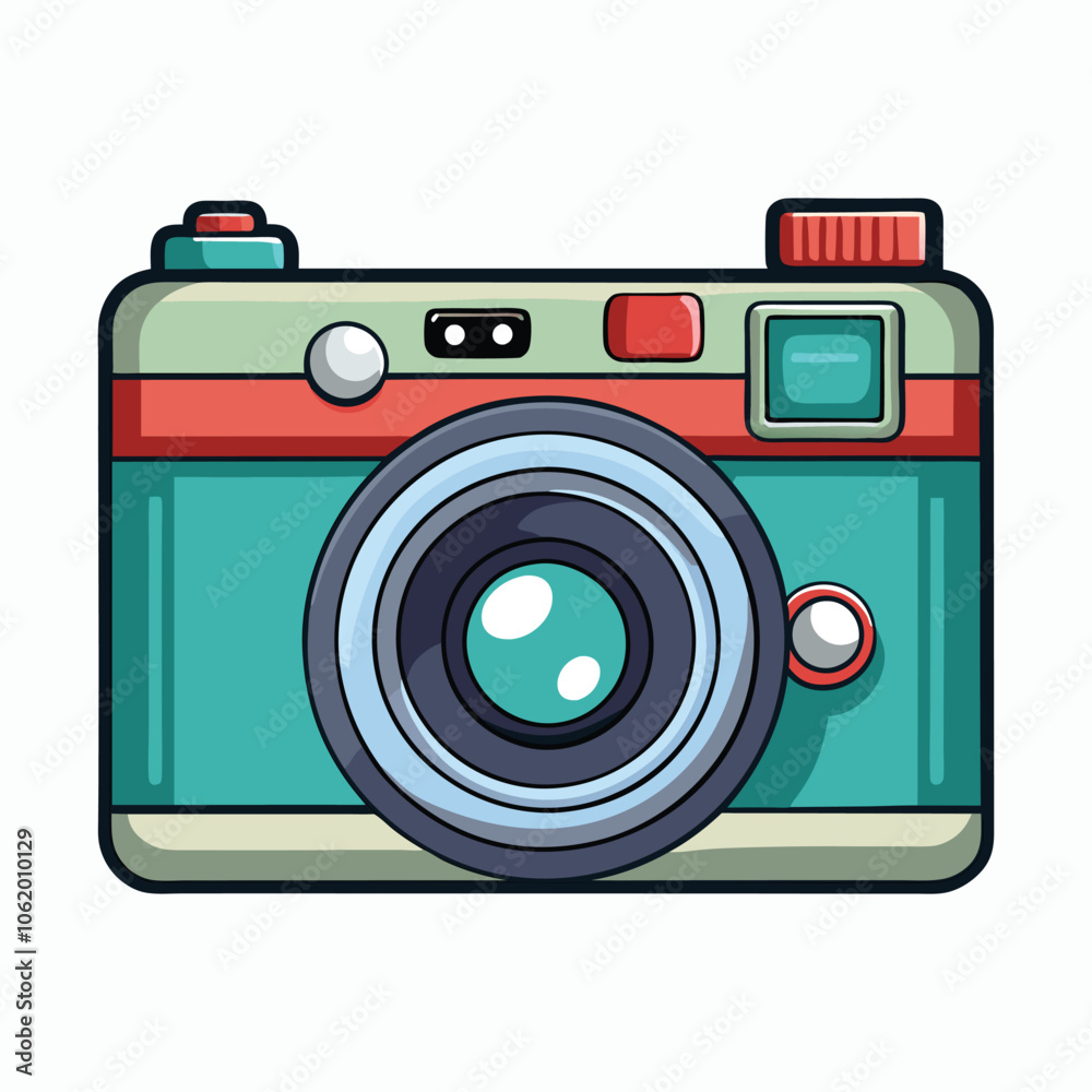 mirrorless camera on white background mirrorless camera on white background