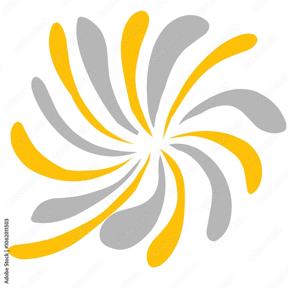 Fireworks illustration with gold and grey colour
Fireworks illustration with gold and grey colour