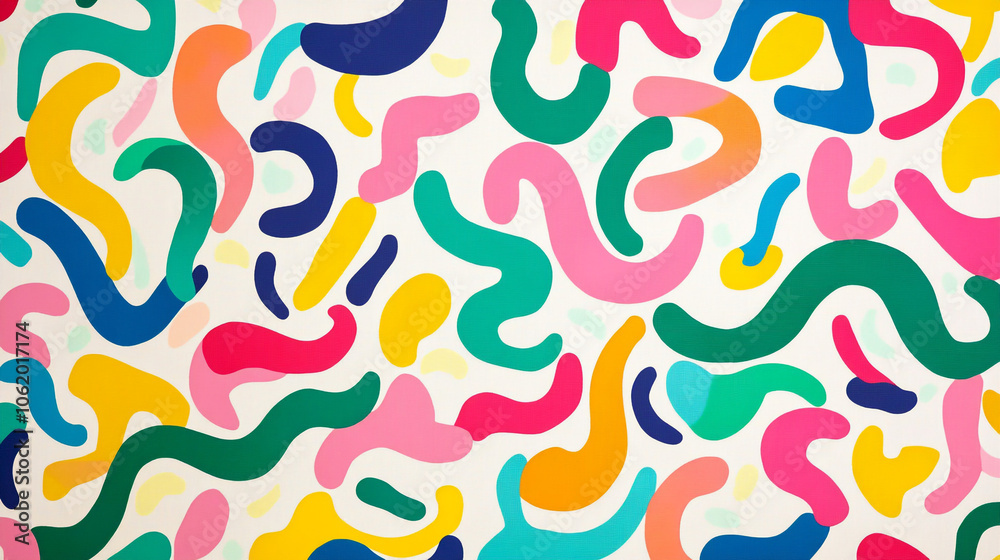 Abstract Colorful Swirls Pattern Background Design Abstract Colorful Swirls Pattern Background Design