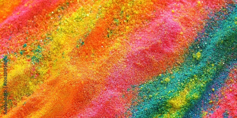 Vibrant Colorful Powder Abstract Background Vibrant Colorful Powder Abstract Background