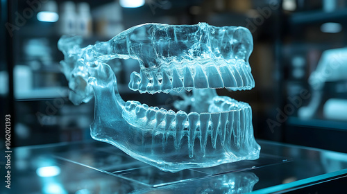 3D Model of Human Jaw with Teeth