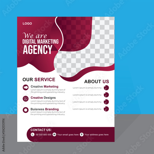 Marketing strategy flyer 