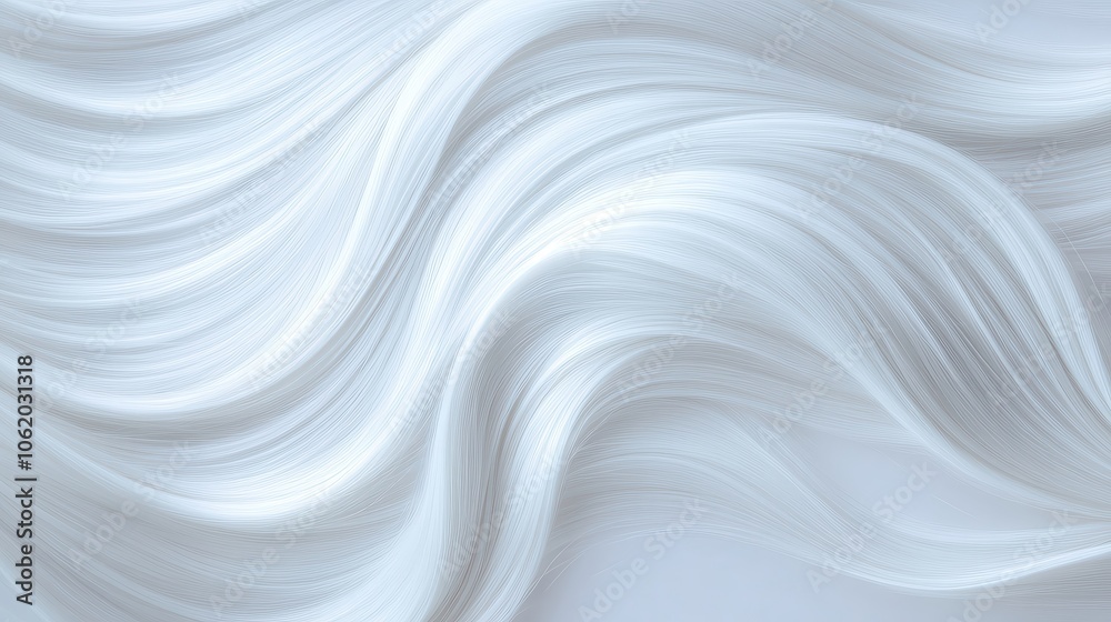 A white haired woman's hair is shown in a wavy pattern. The hair is long and flowing, and the image has a dreamy, ethereal quality to it A white haired woman's hair is shown in a wavy pattern. The hair is long and flowing, and the image has a dreamy, ethereal quality to it