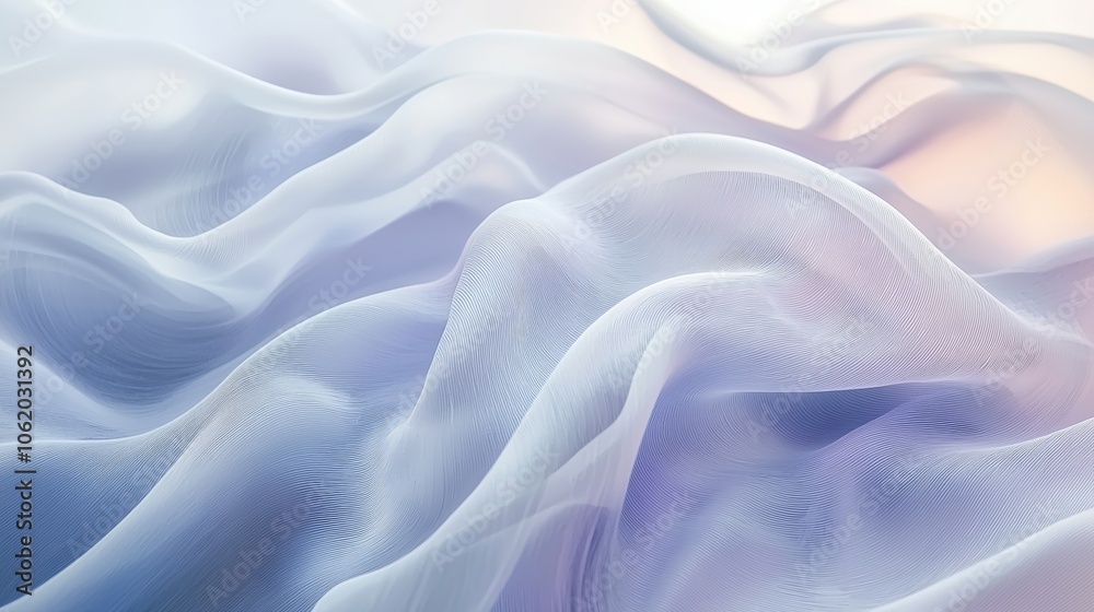 Modern Subtle Wavy Patterns on White Backdrop Modern Subtle Wavy Patterns on White Backdrop