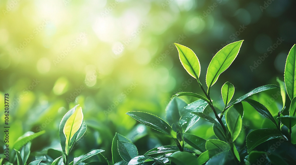 Obraz premium tea plantation in Ceylon