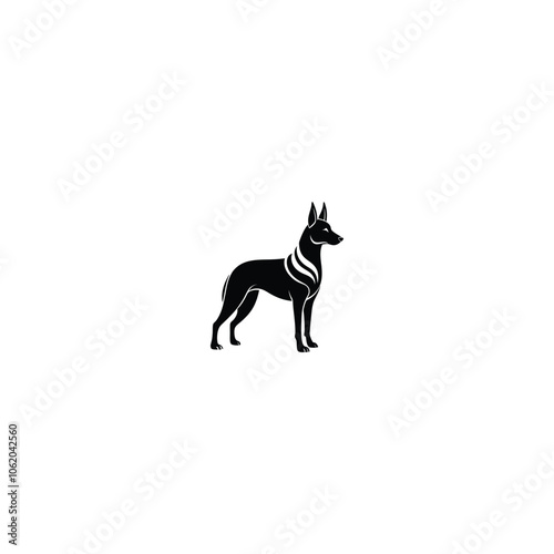 horse silhouette vector