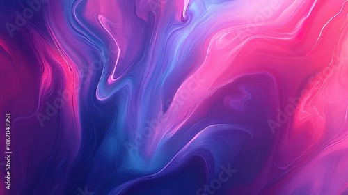 Vibrant colors abstract swirl pattern background, full of movement and depth, suitable for use as wallpaper or print, flat illustration and vector style