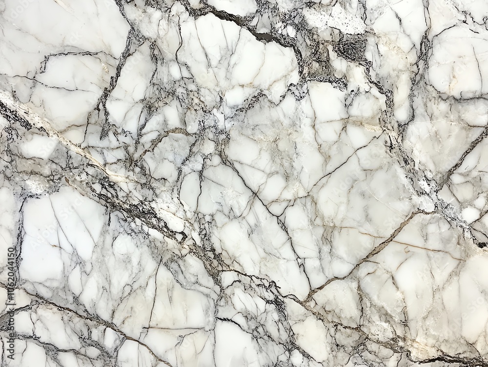 Marble texture with gray veins, white background Marble texture with gray veins, white background