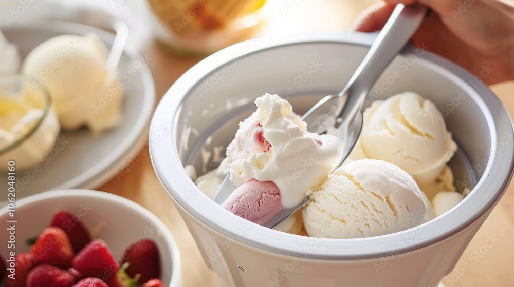 creamy, machine, dispenser, vanilla, cone, soft focus, dessert, frozen, treat, sweet, food, texture, scoop, confectionery, indulgence, summer, refreshment, comfort, joy, happiness, mouthwatering, appe creamy, machine, dispenser, vanilla, cone, soft focus, dessert, frozen, treat, sweet, food, texture, scoop, confectionery, indulgence, summer, refreshment, comfort, joy, happiness, mouthwatering, appe