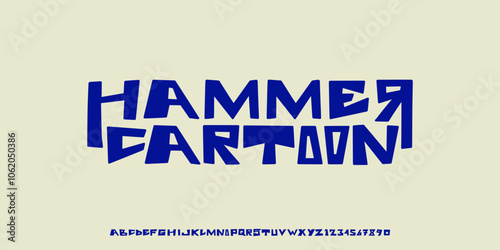 Alphabet Original handwritten custom font, typeface vector ,typography poster psychedelic ,Surfing font collection, artwork design for fashion,sport, urban,movie,film,and brand. Illustration