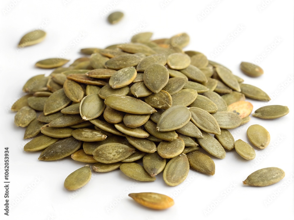 pumpkin seeds isolated on white pumpkin seeds isolated on white