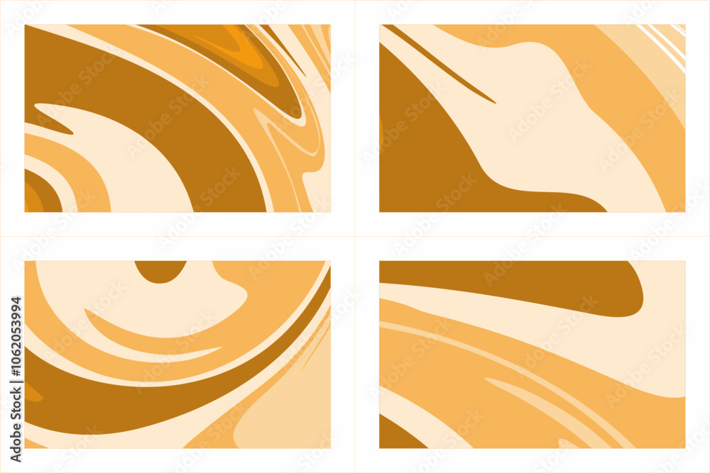 Fototapeta premium vector image of wood grain pattern cross-section, suitable for artistic designs with nature.