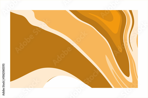 Vector illustration of an background with orange, and brown color