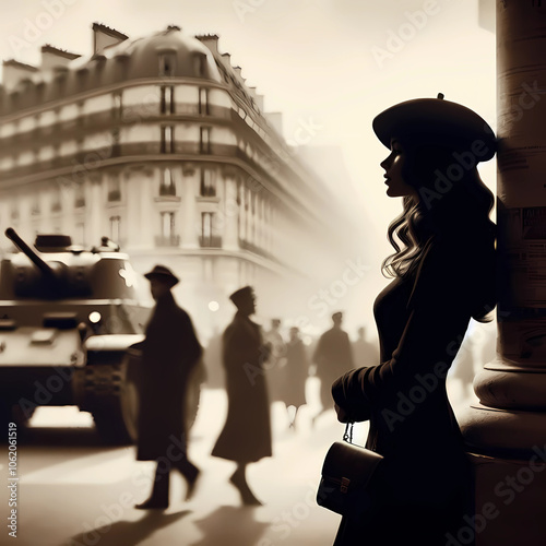 French resistance member World War II