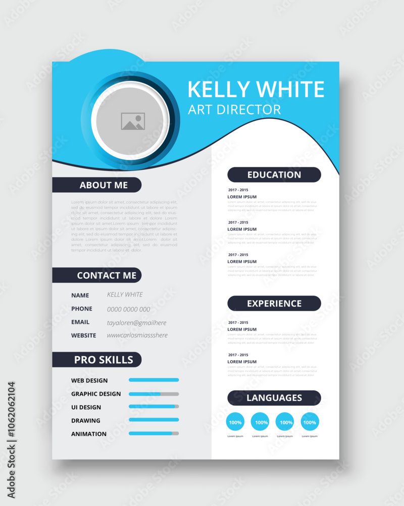 Modern Resume and Cover Letter Layout Vector Template for Business Job Applications, Minimalist resume cv template, Resume design template, cv design,
Modern Resume and Cover Letter Layout Vector Template for Business Job Applications, Minimalist resume cv template, Resume design template, cv design,