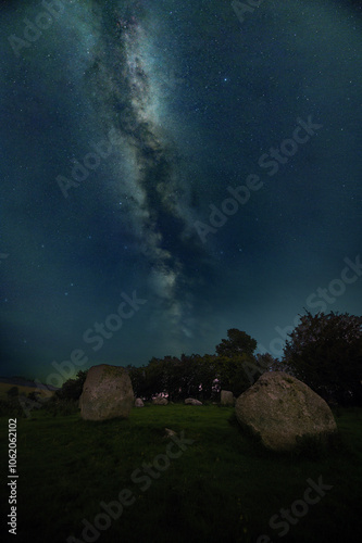 Milky Way at Athgreany Stone Circle, County Wicklow, Ireland