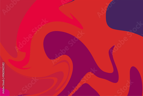 Vector graphic of abstract background.. Abstract background with a dominant color of red, orange, purple, and pink. Perfect to use for wall decoration, family room, and convention hall