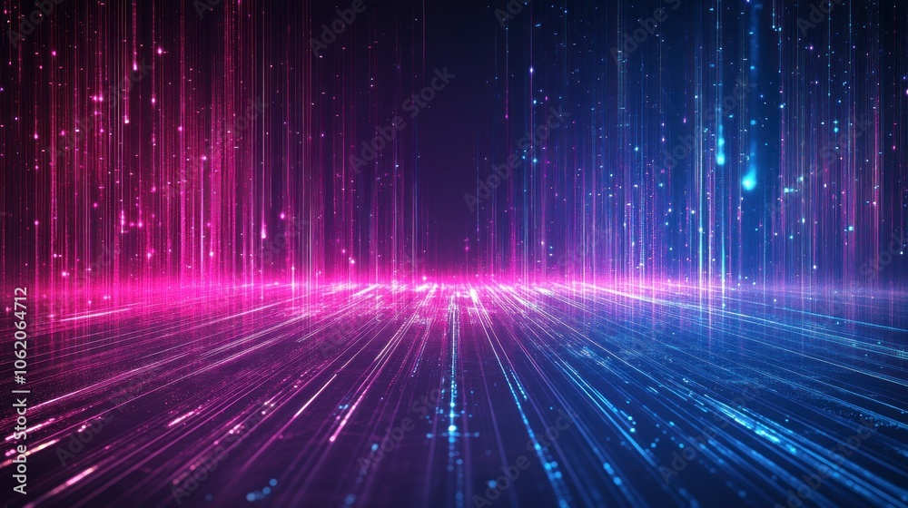 Futuristic digital data network abstract signal wave glowing modern technology cyber background wallpaper AI generated image Futuristic digital data network abstract signal wave glowing modern technology cyber background wallpaper AI generated image