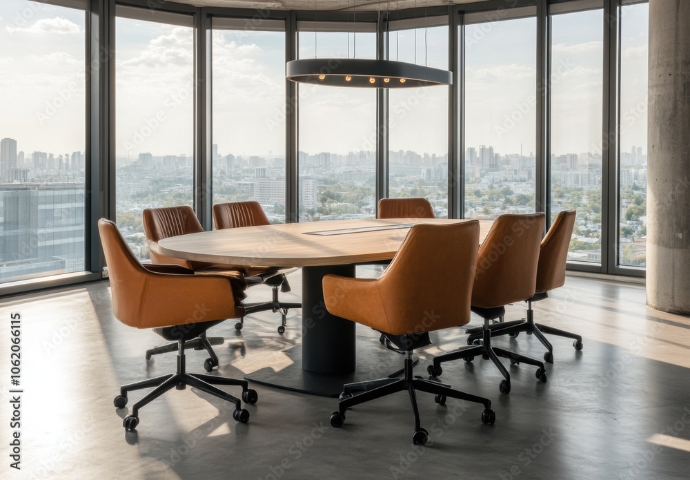 Modern Office Meeting Room. Modern Office Meeting Room.