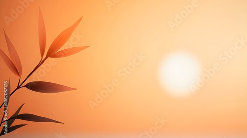 Wallpaper Mural Serene Bamboo Scene with Soft Sunset Background Torontodigital.ca