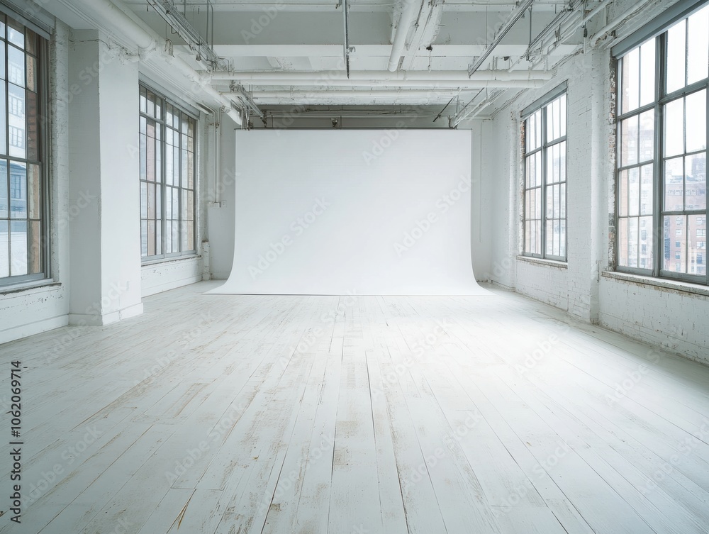 Empty Studio Space.