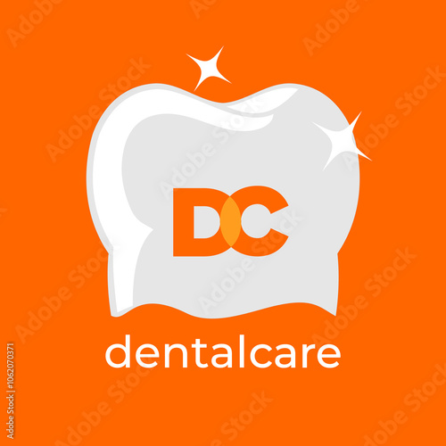 an icon image of a tooth that is identical for dental and oral health practice, suitable for use as media for dentistry, dental and oral hospitals.