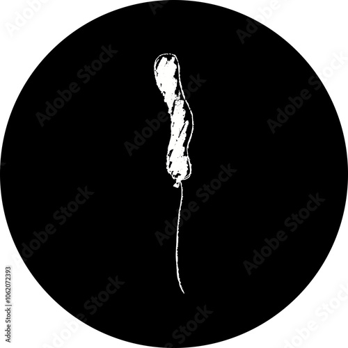 Happy birthday single vector icon