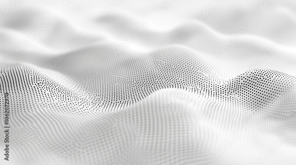 White, black and shades of gray colors environment, with dotted patterns in the background White, black and shades of gray colors environment, with dotted patterns in the background