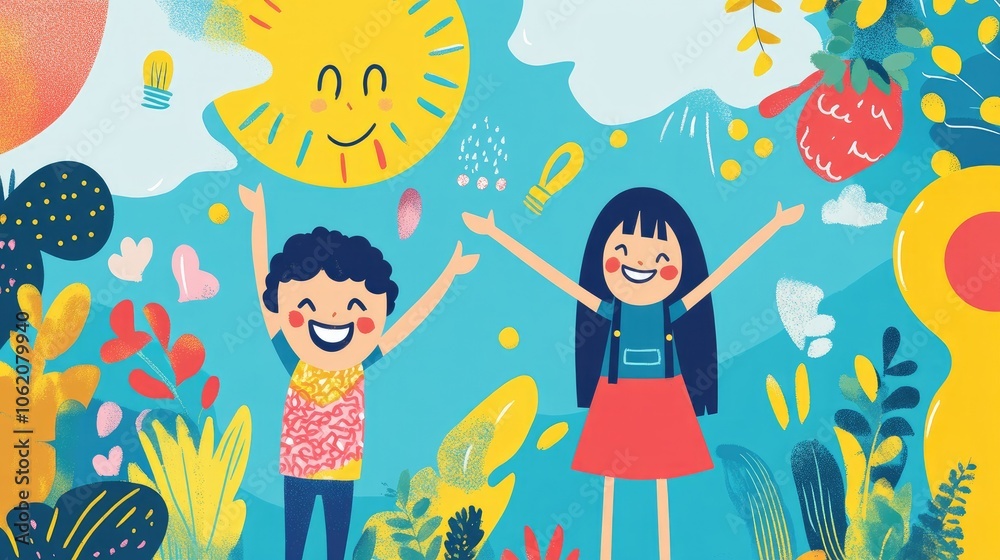 A vibrant visual showing a mental health assessment chart for children, highlighting wellness indicators and promoting healthy lifestyles. A vibrant visual showing a mental health assessment chart for children, highlighting wellness indicators and promoting healthy lifestyles.