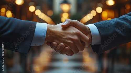 Business Handshake.