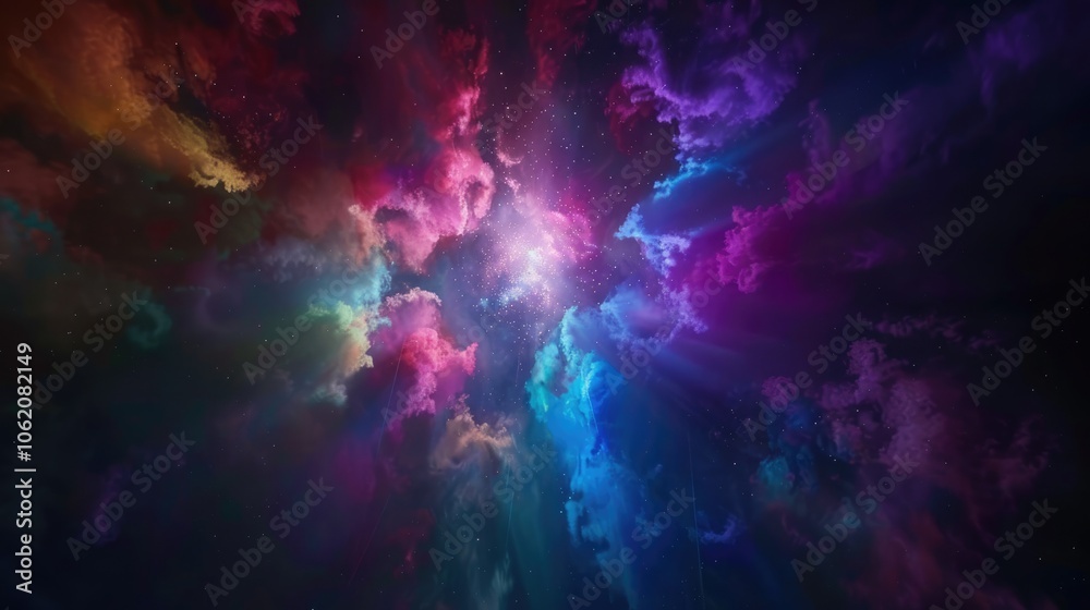 Dynamic firework bursts in the night sky, representing fresh opportunities, captured with wide-angle lens, ample space for overlays. Dynamic firework bursts in the night sky, representing fresh opportunities, captured with wide-angle lens, ample space for overlays.