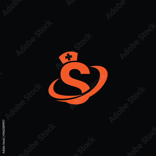 Modern Clinical Care Service Logo With Letter S