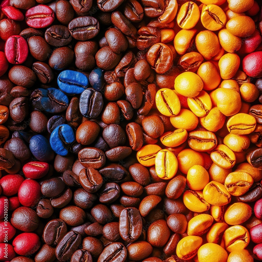 Coffee Bean Variety Selection in Circular Arrangement Coffee Bean Variety Selection in Circular Arrangement