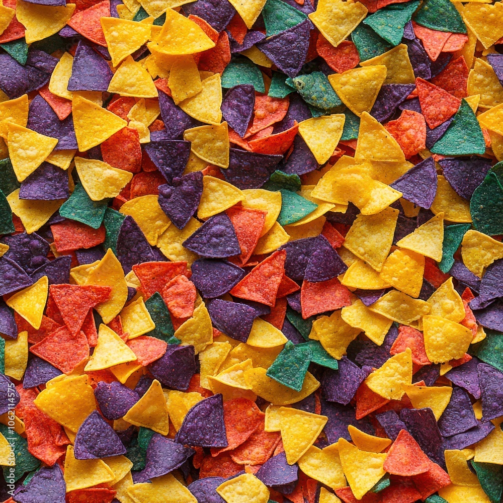Confetti Explosion: Vibrant Purple, Yellow & Pink Pieces in Chaos