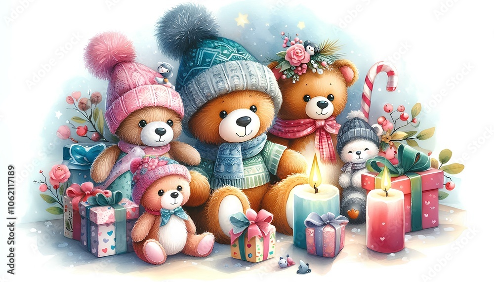 Fototapeta premium children's toys, drawing