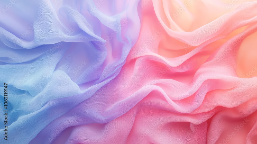 Obraz premium Soft Pastel Gradient Abstract Background Design