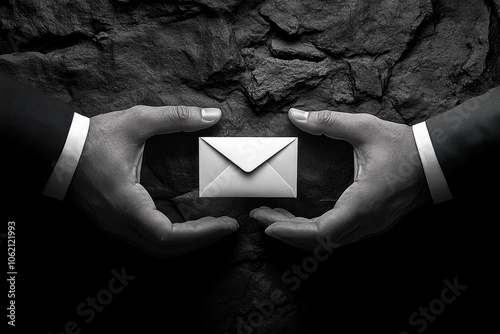 Lobbyist handing an envelope to a politician in a secluded corner, capturing the secretive and unethical influence of money in decision-making, symbolizing influence and secrecy