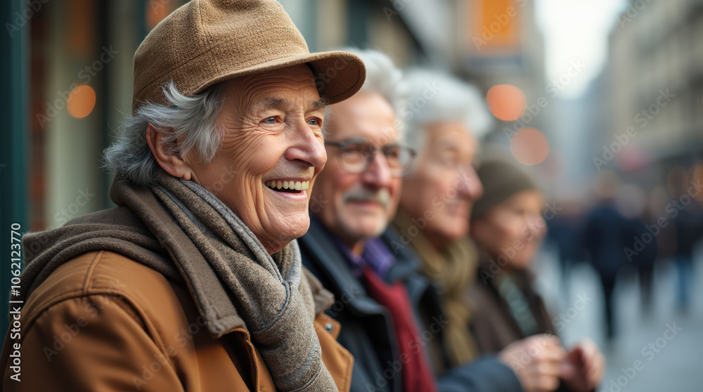 Heartwarming Moment of Seniors in Europe: Daily Life, Friendship, and Reflections Heartwarming Moment of Seniors in Europe: Daily Life, Friendship, and Reflections