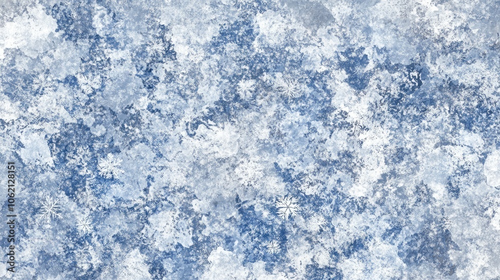 Blue and white frosty background with detailed, overlapping snowflakes, creating a beautiful, chilly winter aesthetic. Blue and white frosty background with detailed, overlapping snowflakes, creating a beautiful, chilly winter aesthetic.