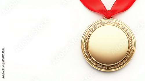 The winner received a gold medal and a ribbon as a prize for their macro sport success. gold, ribbon, sport, success, winner, award, medal, macro, medallion, prize, competition, symbol, symbolic