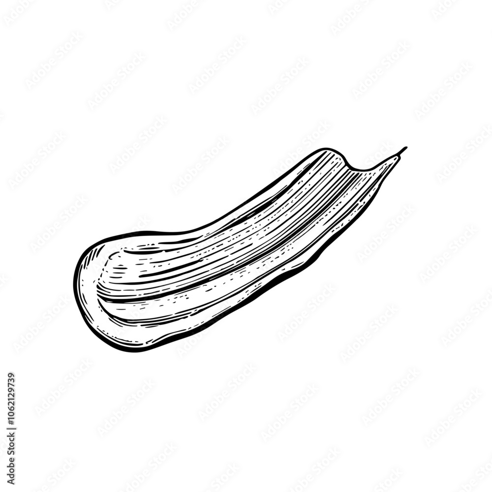 Hand Cream, Hand-Drawn Vector, Graphic Style, Cartoon Illustration, Black and White, Sketch Style, Isolated on White Background Hand Cream, Hand-Drawn Vector, Graphic Style, Cartoon Illustration, Black and White, Sketch Style, Isolated on White Background
