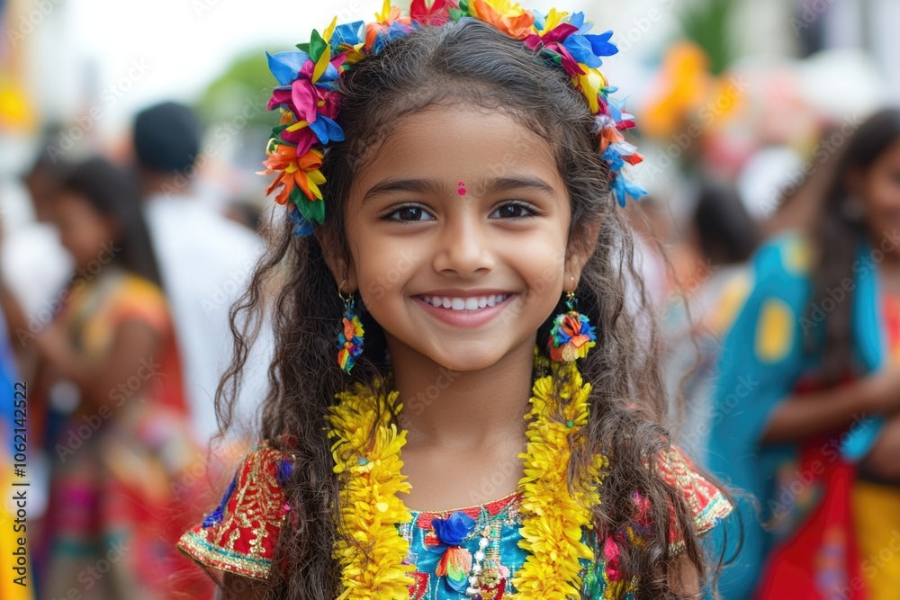Patriotic celebration, sri lanka national day festivities honoring cultural roots, featuring joyous gatherings, national symbols, lively displays reflecting strong sense of identity.