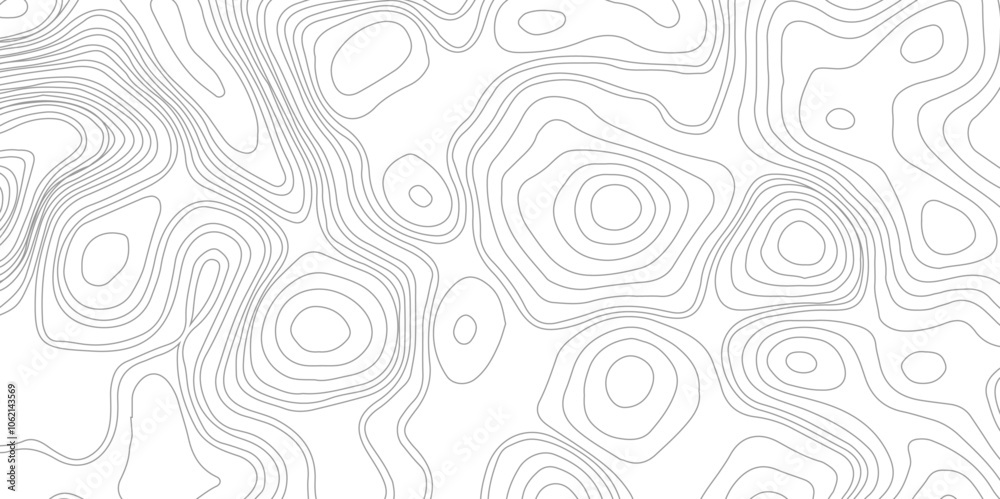 Fototapeta premium Abstract wavy background. topographic contour background. contour lines background. Topographic map contour background.