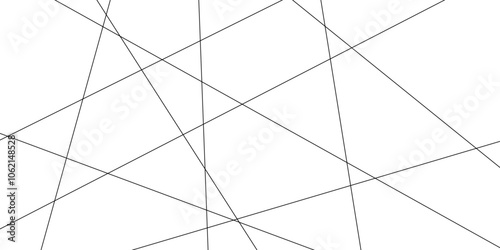 Random chaotic lines. Abstract geometric pattern. Outline monochrome texture. A colorful Abstract luxury geometric random chaotic lines with many squares and triangles shape background.