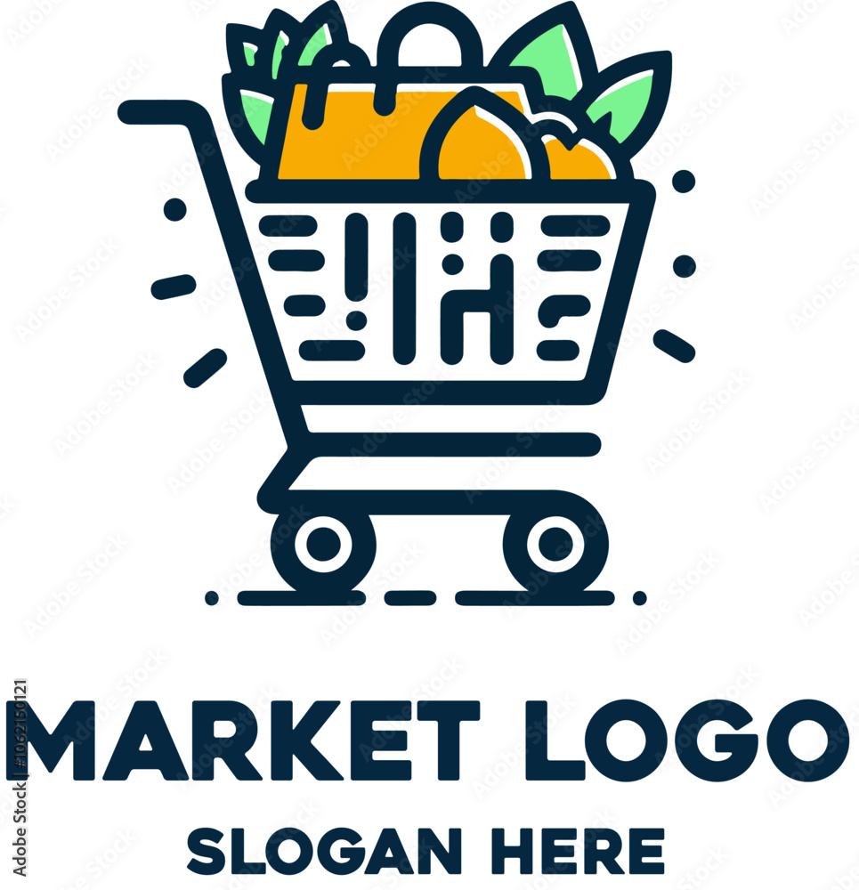 market logo illustration